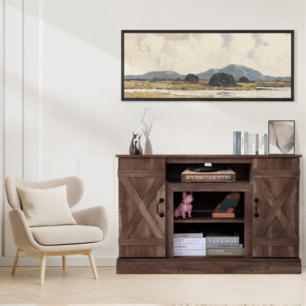 Vintage Home Living Room Wooden TV Cabinet - Image 8