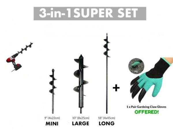 Spiral Loosening Drill Bit Alloy Ground Drill Bit - Image 8