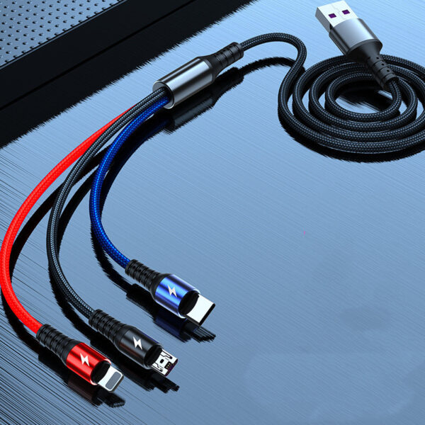 5A one drag three super fast charging line - Image 6