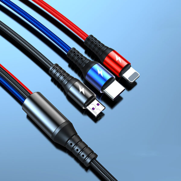 5A one drag three super fast charging line - Image 3