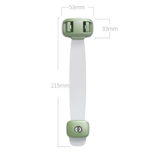 Home Baby Safety Protection Lock Anti-Clip Hand Door Closet Cabinet Locks Fo Fridge Cabinet Drawer Box Safe Lock For Kids No Tools Or Drilling Child Safety Cabinet Proofing Cabinet Drawer Door Latches - Image 10