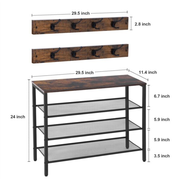 Home Fashion Simple Solid Color Shelf - Image 2