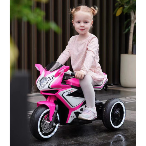 Plastic Red 6V Kids Electric Motorcycle Kids Toys Motorcycle Kids Electric Car Electric Ride On Motorcycle - Image 8