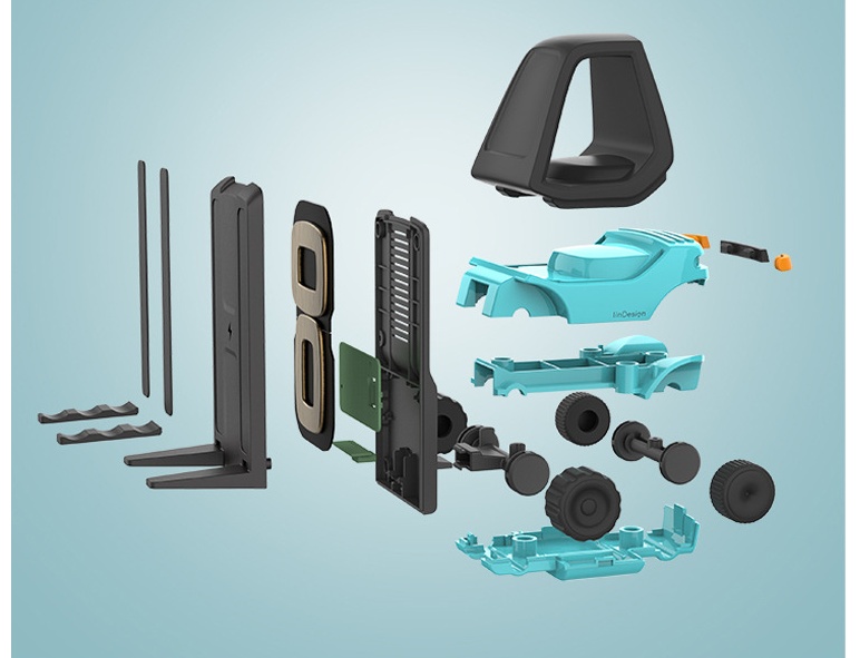 Small Forklift Mobile Phone Wireless Charging Desktop - Image 6